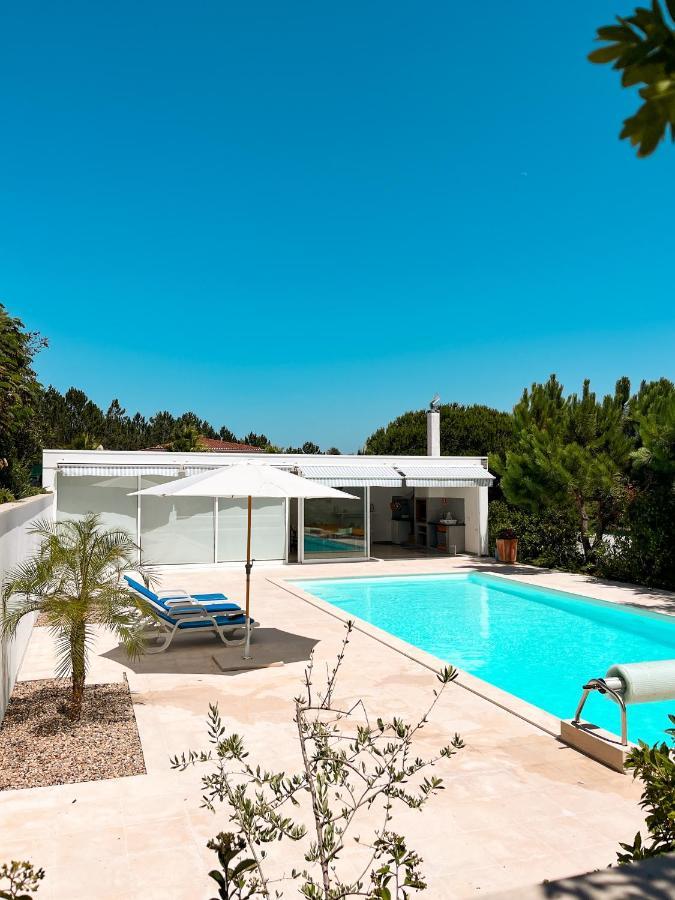 Edles Apartment In Architektenvilla Mit Grossem Pool, Sauna, Dachterrasse Und Malerischem Garten Pataias Dış mekan fotoğraf
